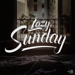 Lettering-lazy sunday-anthony-arnaud